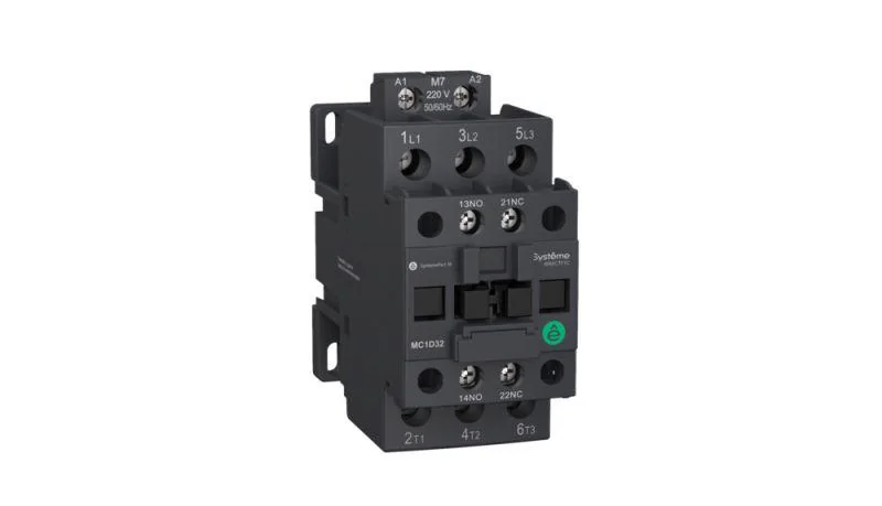 Контактор MC1D 3п 32А кат. 220В AC 1НО+1НЗ SE MC1D32M7