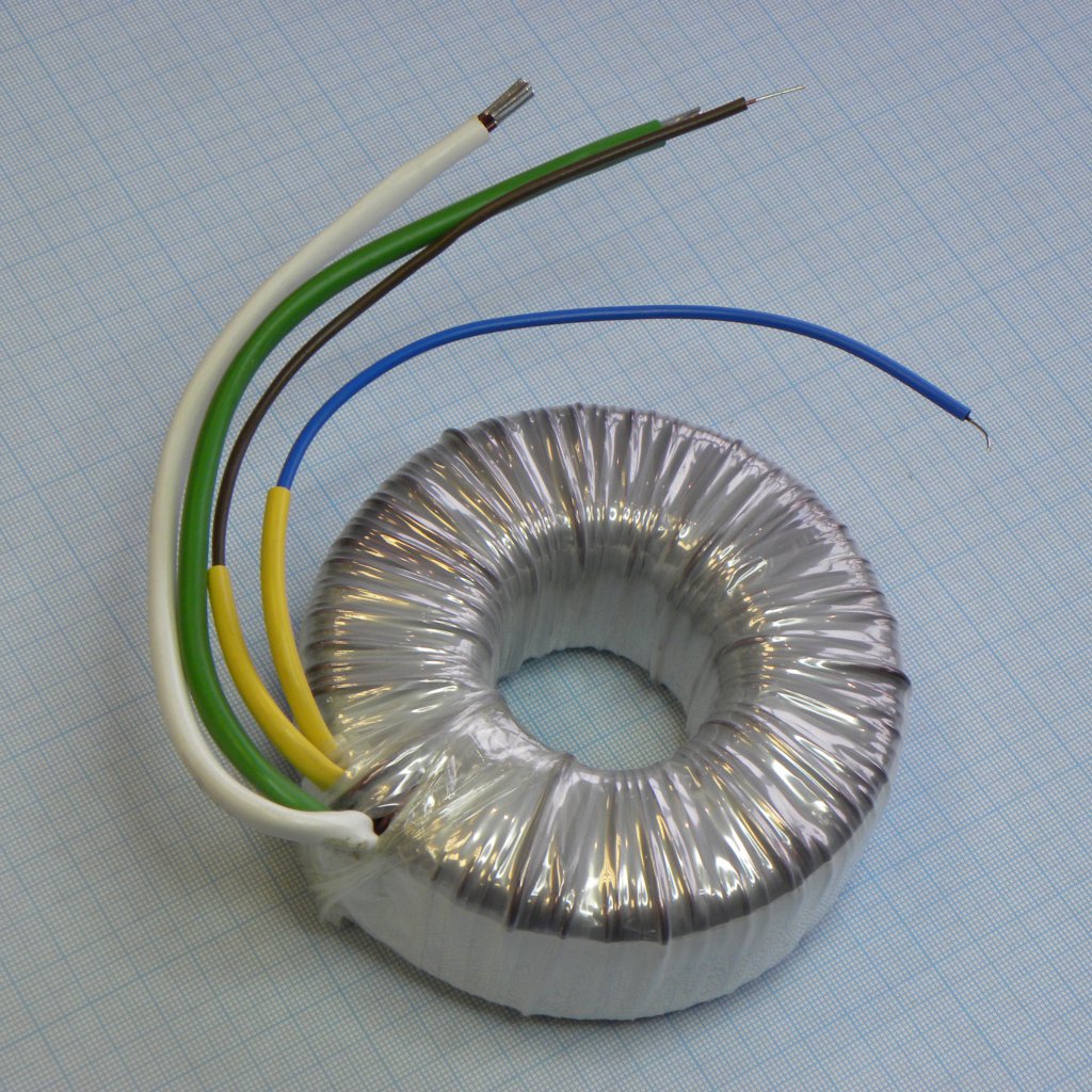 58-0250-018-S - Тороидальный трансформатор 250ВА 230В 18В 13,889A (117x54мм)