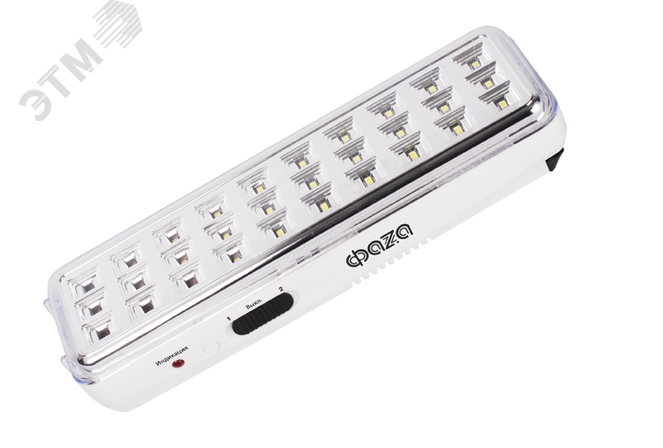 Фонарь аккумуляторный AccuF9-L30-wh белый 5004900