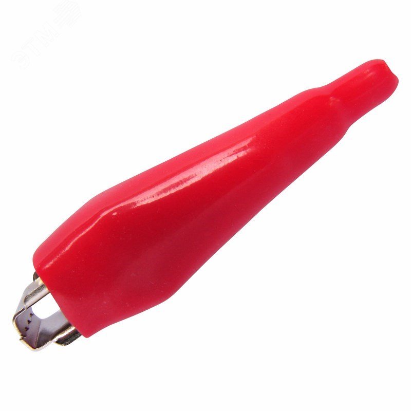 Зажим "Крокодил" 5 А 56 мм (2шт.) - изолированный