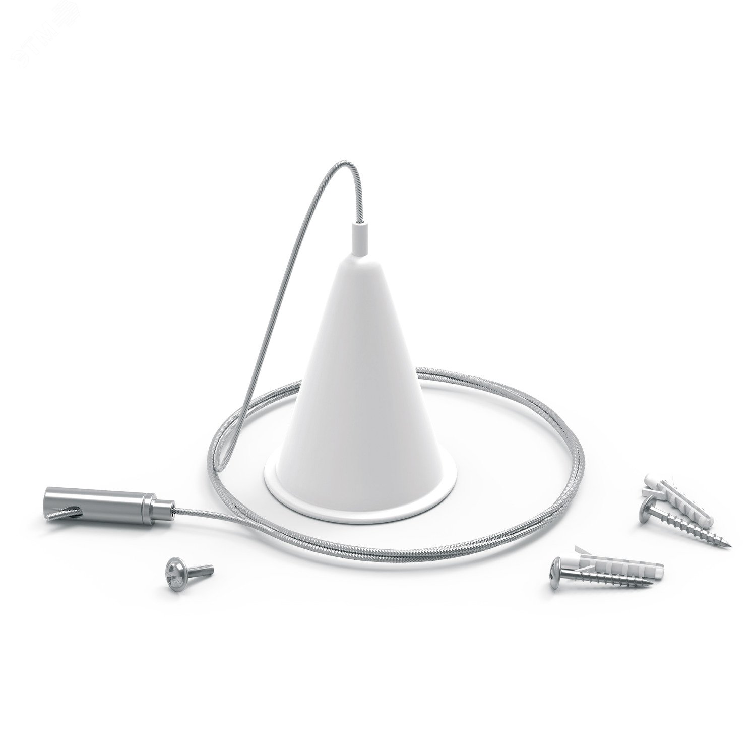 Комплект подвесов Track для трековых шинопроводов бел. TR120