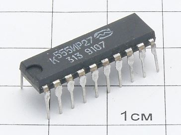 Микросхема К555ИР27