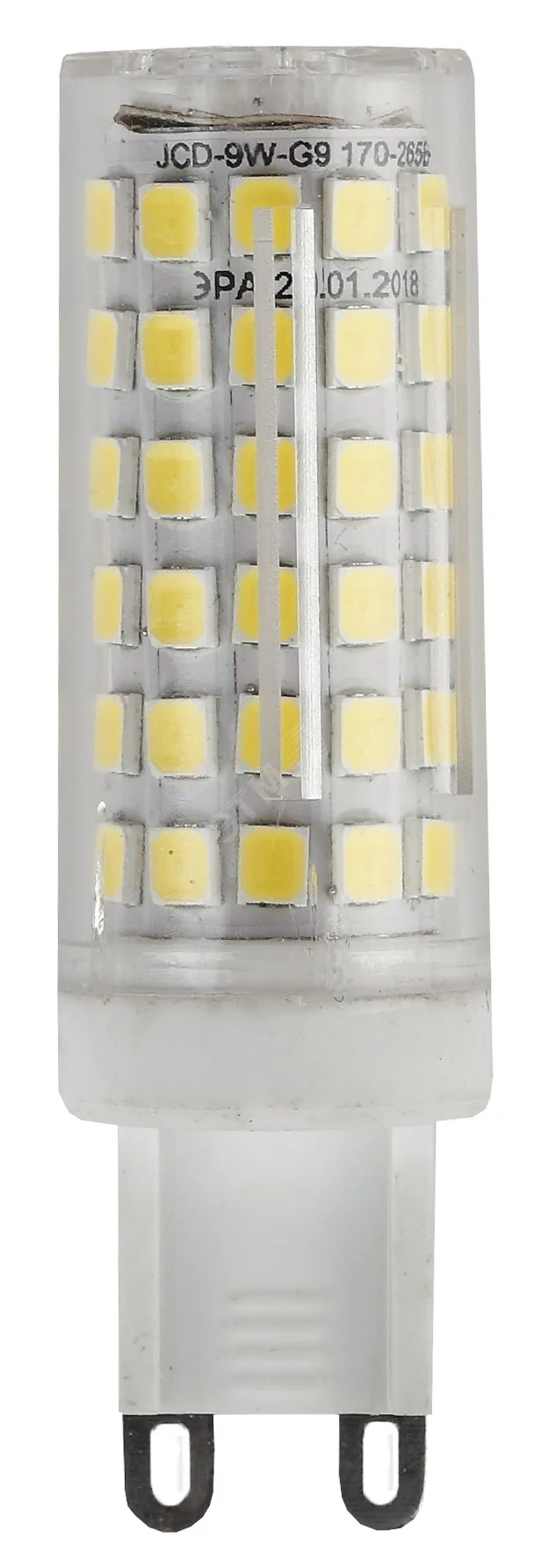 Лампа светодиодная JCD-9W-CER-840-G9 720лм Б0033186