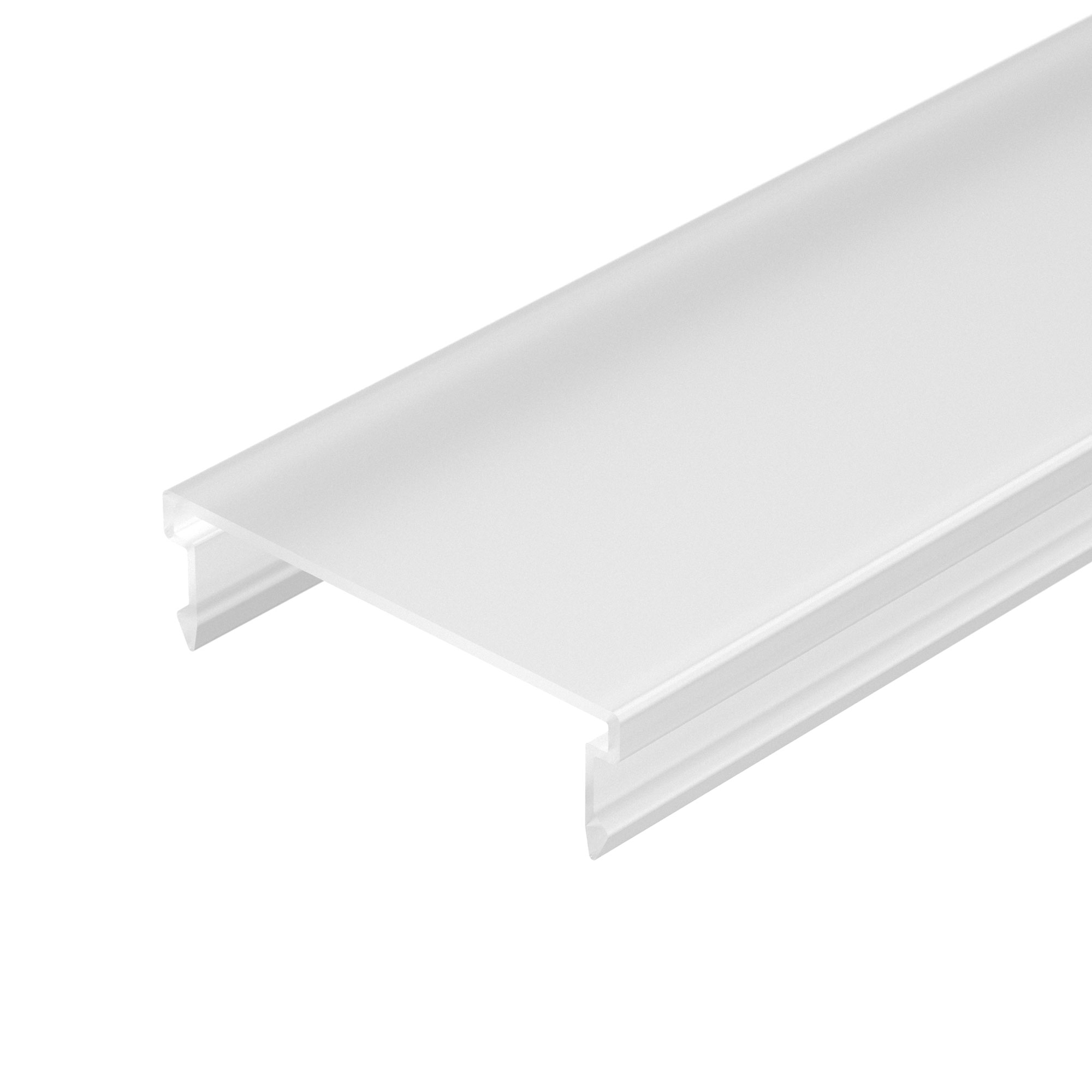 Экран SL-LINIA55-FANTOM-2000 Frost 027294 - Полуматовый экран (PC) для профиля SL-LINIA55-FANTOM, SL-LINE-6070. Светопропускание 71%.  Цена за 1м.