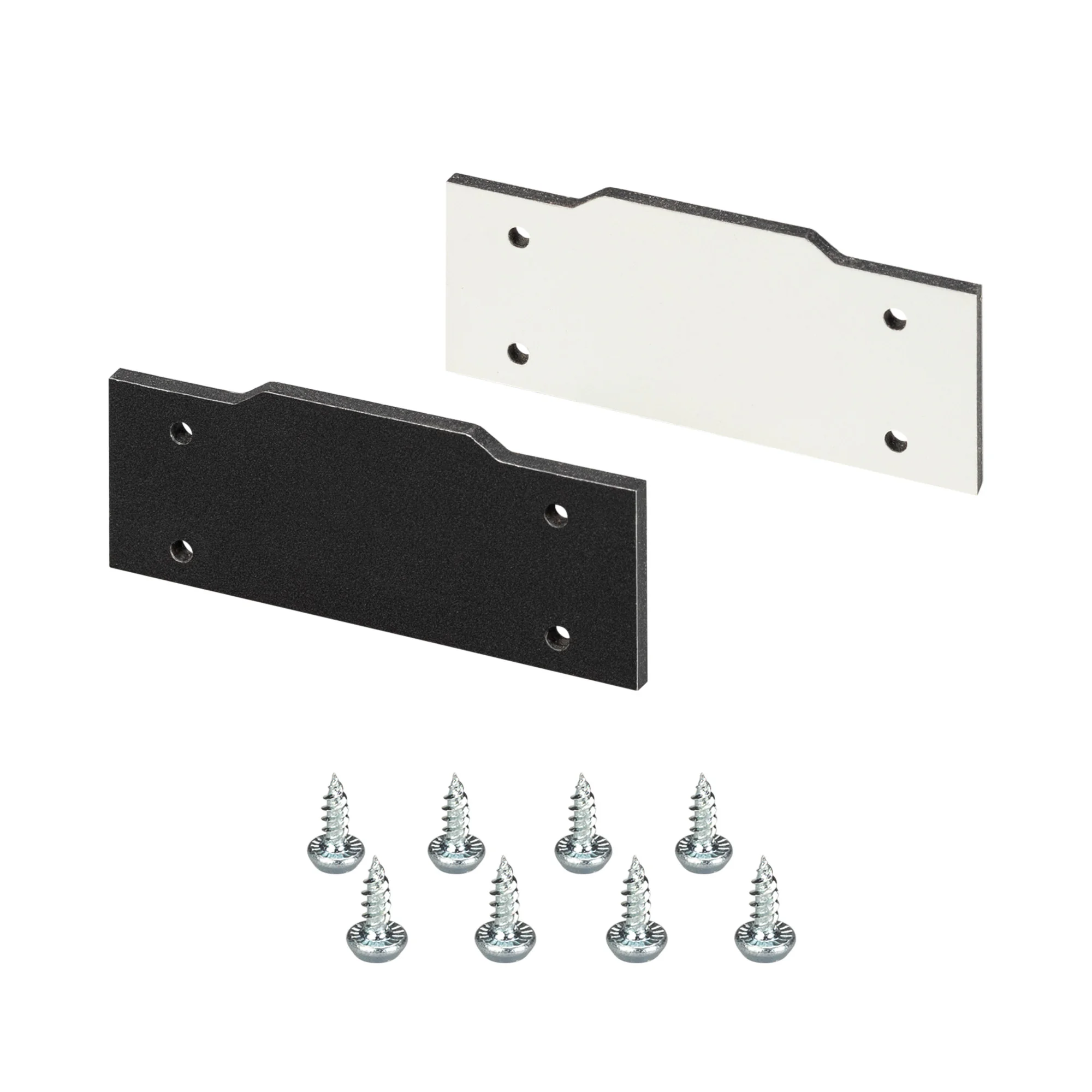 Заглушка STRETCH-25-CEIL-CENTER 040064 - Боковая заглушка для профиля STRETCH-25-CEIL-CENTER. Материал Алюкобонд, цвет черный. Размеры 79х30 мм. В комплекте 2 заглушки. Цена за комплект.