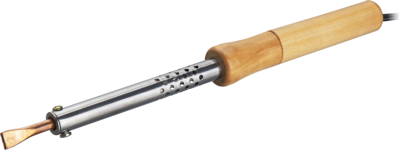 OSE-Pes06-60W-CP - Паяльник с деревянной рукояткой ЭПСН 230 В 60 Вт