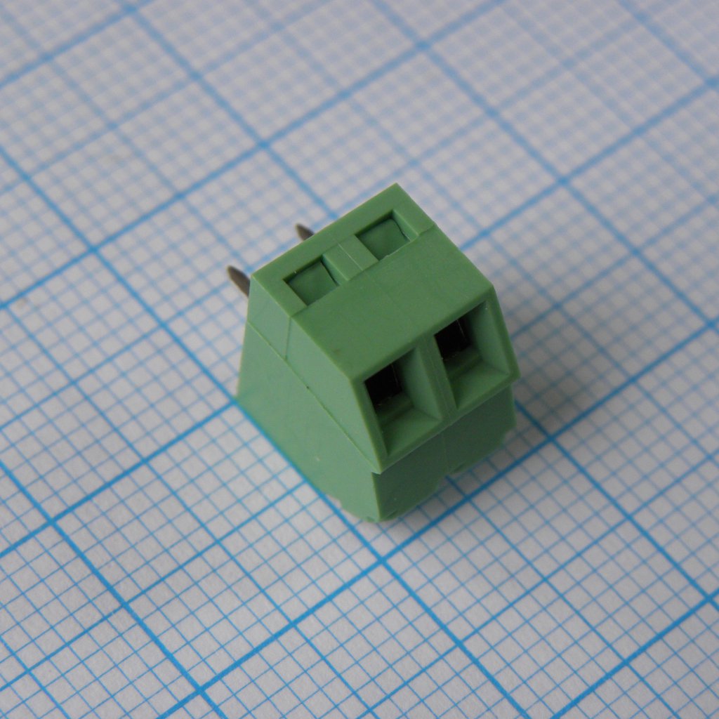 DG381S-3.81-02P-14-00A(H) - Винтовой клеммный блок. Серия DG381S-3.81