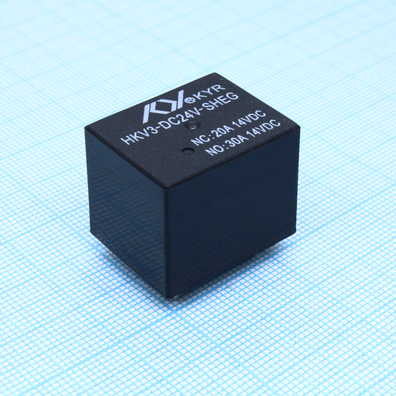 HKV3-DC24V-SHEG - Реле силовое, 20А одна контактная группа на переключение катушка 24В