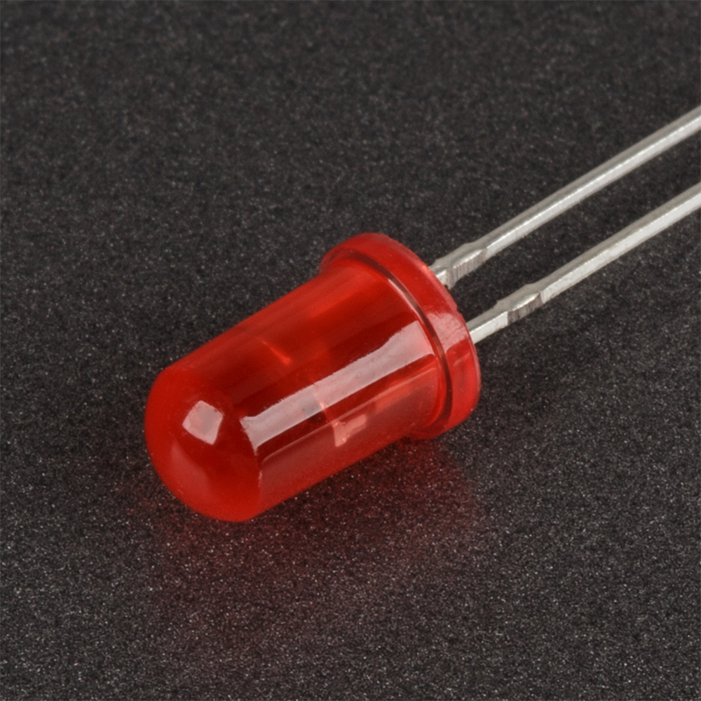 Светодиод ARL-5013LRD-B 002832 - Мигающий. Поставка под заказ от 5000 шт. Выводной круглый светодиод, d=5 мм, диффузная красная линза. Цвет свечения красный (620 нм), угол излучения 60°. Сила света Iv=100-250 мкд при If=20мА. VF=3-5 В.