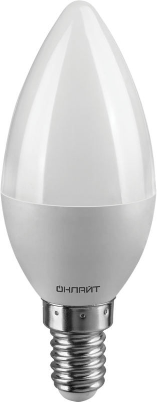 Лампа светодиодная 61 128 OLL-C37-8-230-6.5K-E14-FR 8Вт 61128