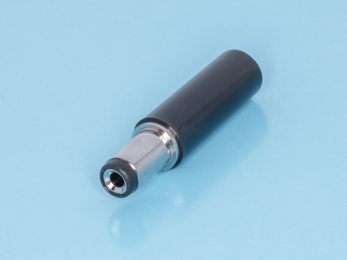 DJK-10A - Разъем питания штыревой 2,1х5,5мм, гнездо на кабель