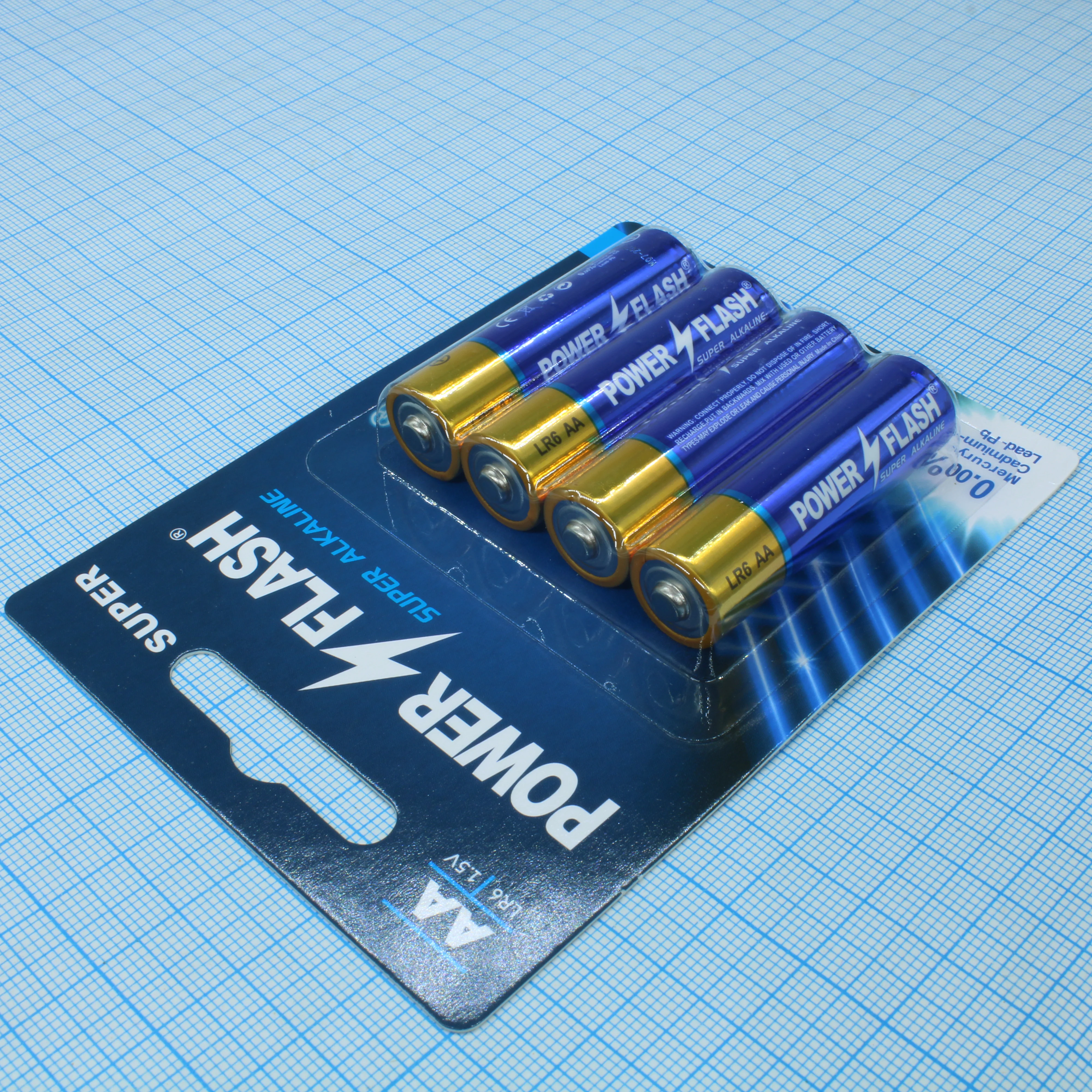 LR6 SUPER B4 - Элемент питания алкалиновый AA 1.5v BL4