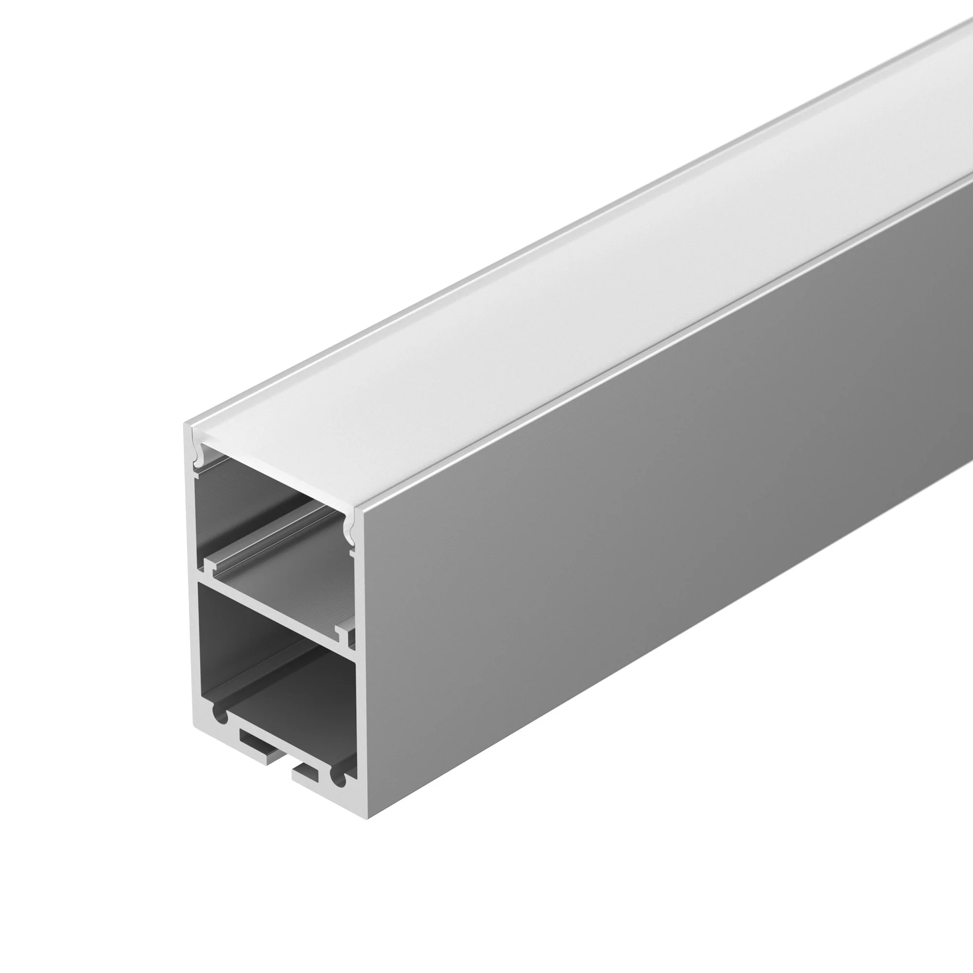Профиль ARH-LINE-3750A-2000 ANOD 019615 - Алюминиевый анодированный подвесной профиль для светодиодных лент и линеек, с отсеком для блока питания (размер отсека 32х20 мм). Габаритные размеры (L?W?H): 2000x36,2x52,5 мм. Ширина площадки для ленты 24 мм. Экр