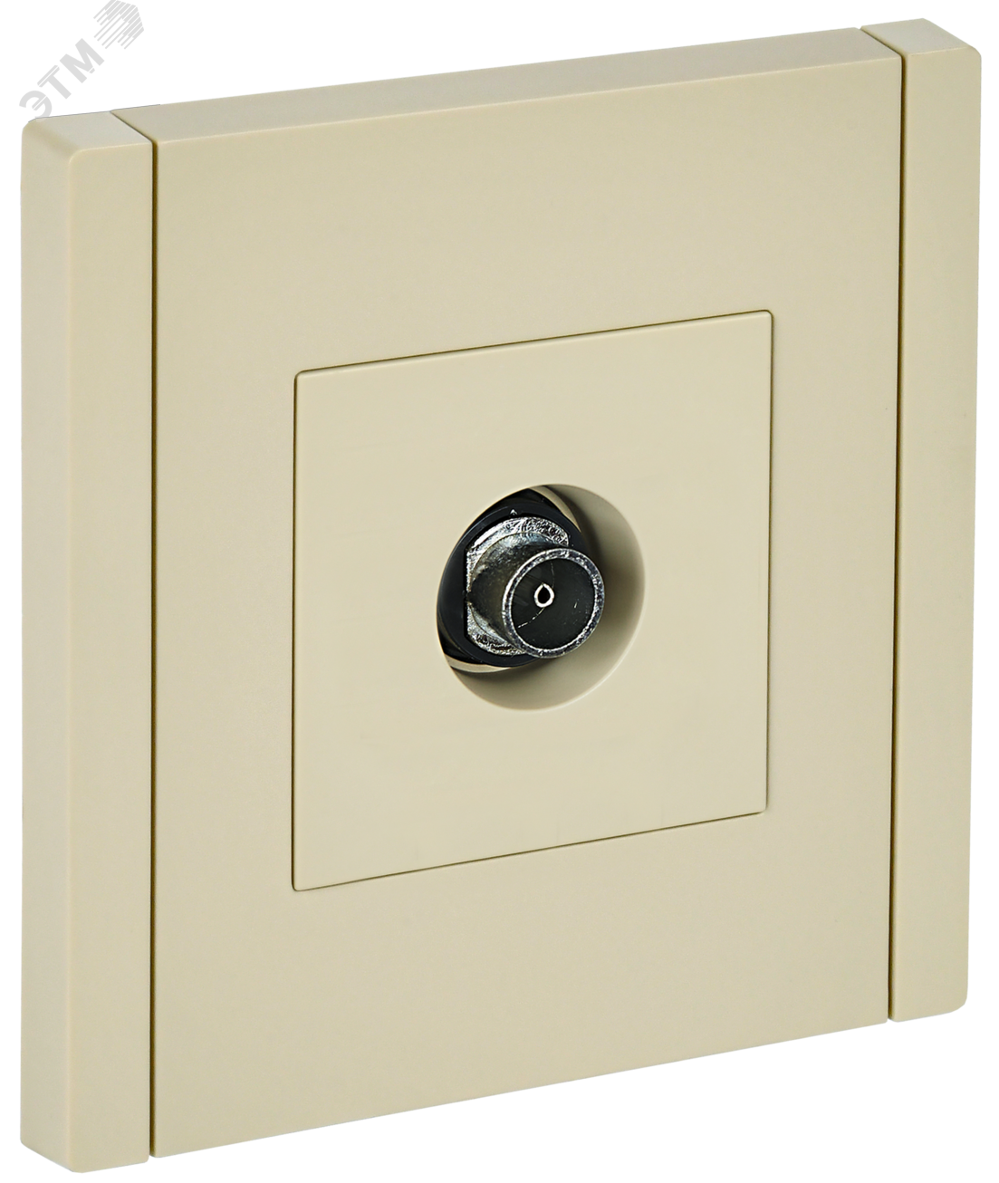 FORTE&PIANO Розетка TV оконечная FP428 ваниль IEK FP-A10-O-K10