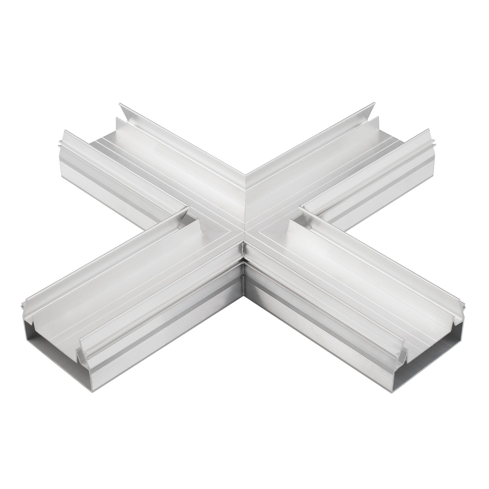 Угол STRETCH-S-50-CEIL-CENTER-X90 крестовой (GAMMA50) 046879 - Угловой соединитель профиля STRETCH-S-50-S-CEIL-CENTER-2000 (GAMMA50). Цена за штуку.