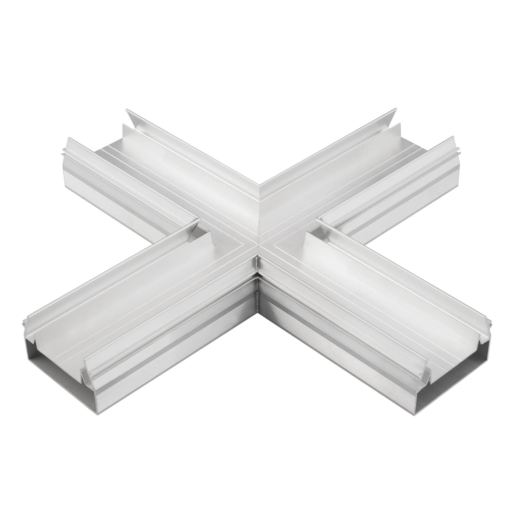 Угол STRETCH-S-50-CEIL-CENTER-X90 крестовой (GAMMA50) 046879 - Угловой соединитель профиля STRETCH-S-50-S-CEIL-CENTER-2000 (GAMMA50). Цена за штуку.