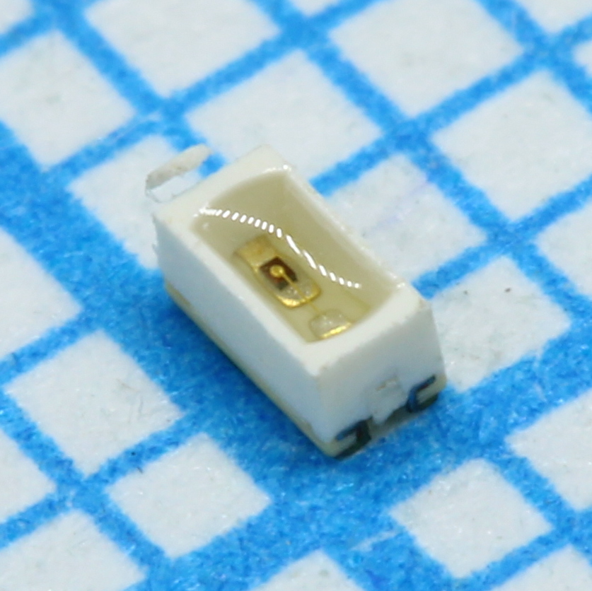 KPHK-1608SEC - Светодиод smd 1,6х0,8мм/оранжевый/601нм/110-280мкд/прозрачный/90°