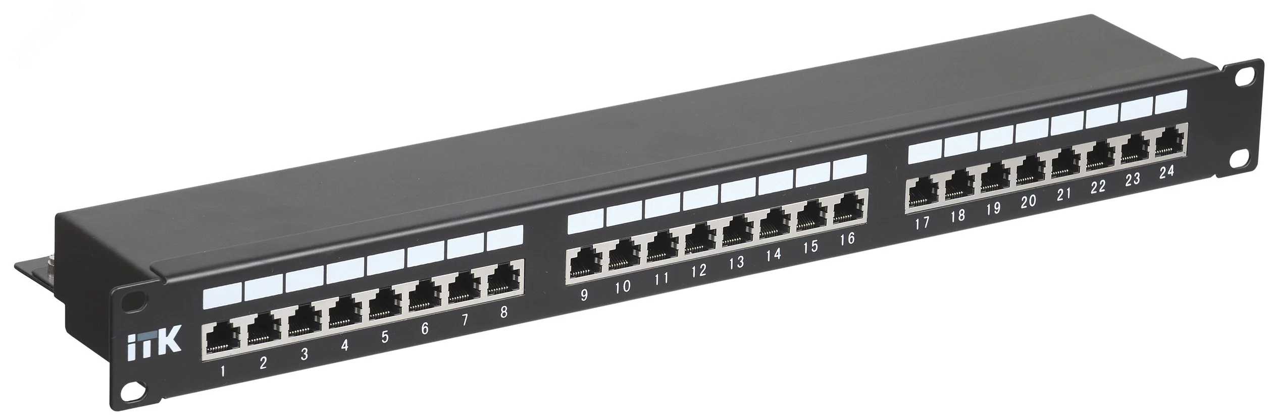Патч-панель 1 юнит кат.5Е STP 24 порта (IDC Dual) PP24-1UC5ES-D05