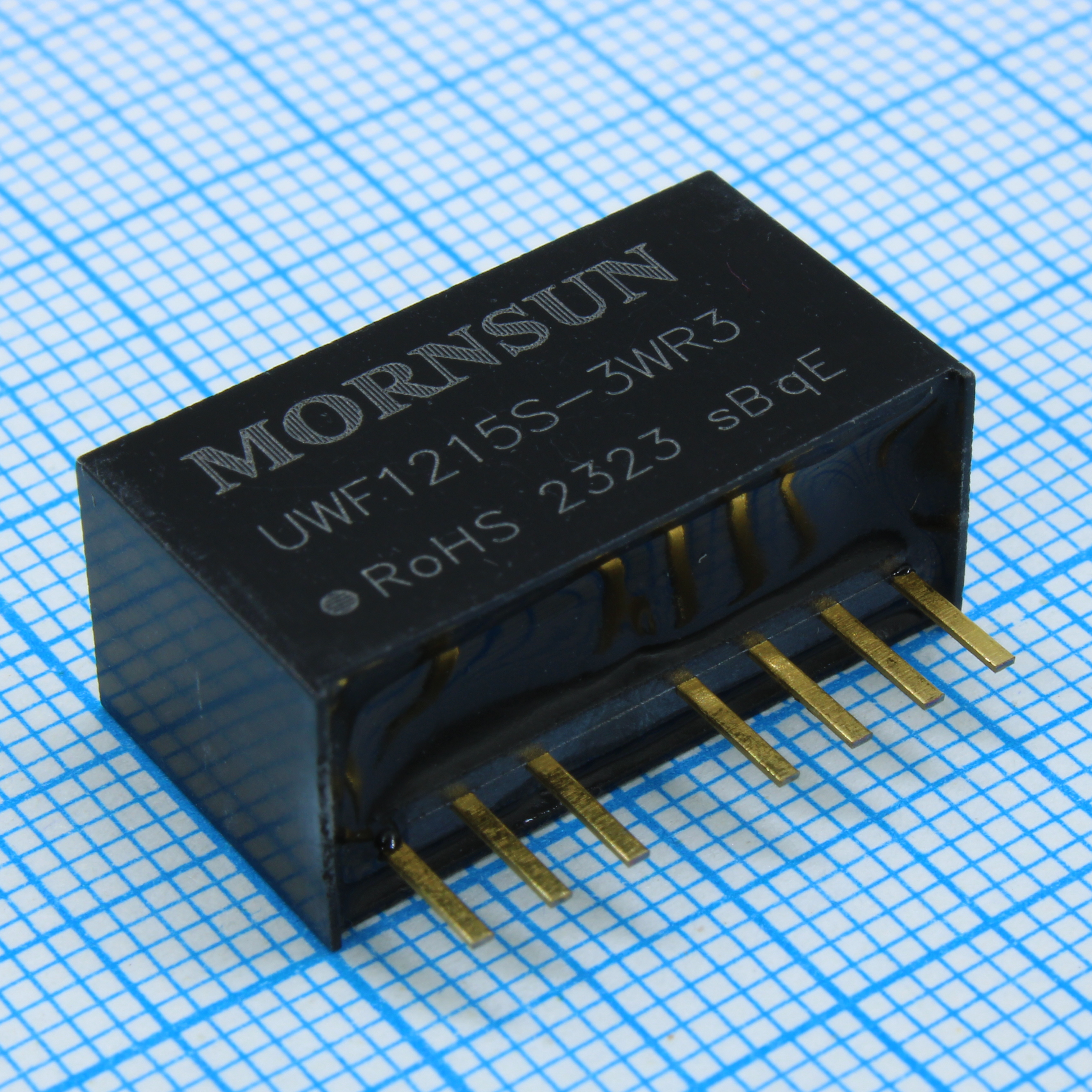 UWF1215S-3WR3 - Преобразователь DC/DC мощность, Вт: 3 вход 12(4.5...36)В выход 15В 200мА изоляция: 3000В
