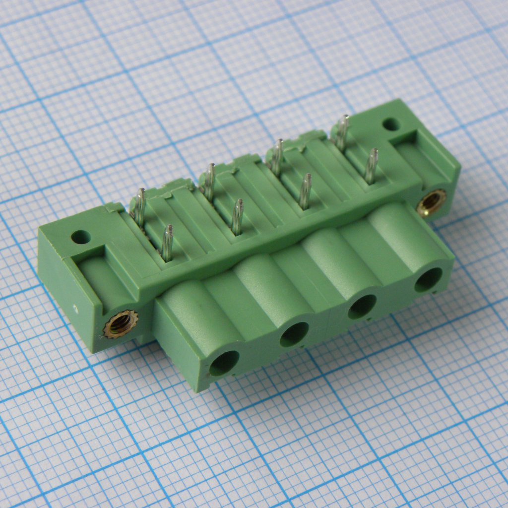 2EDGAM-7.62-04P-14-00A(H) - Разъемный клеммный блок на плату