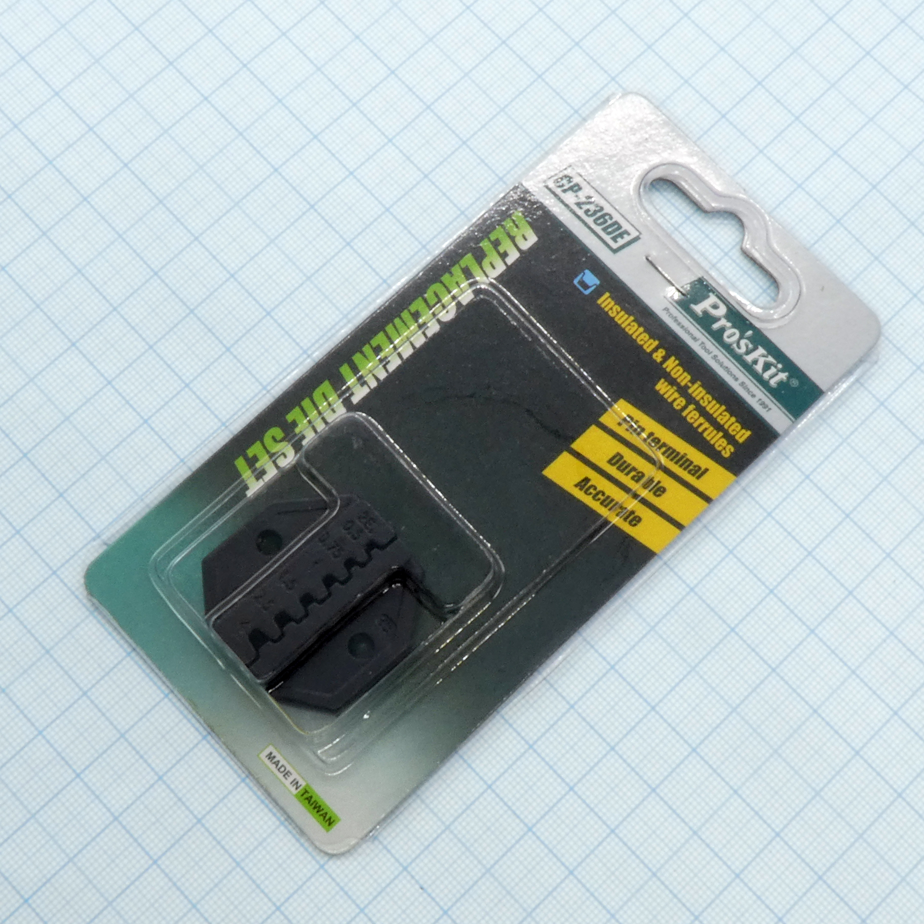 CP­236DE - Губки сменные д/клещей ProSkit для обжима наконечников и гильз в изоляции типа НШВИ