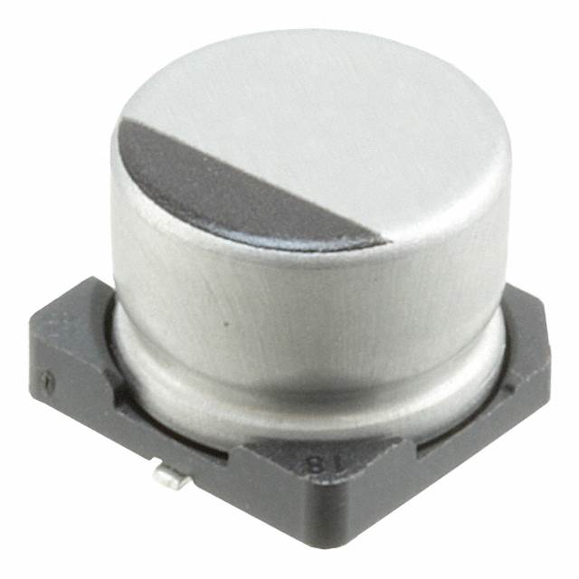 UCD1C221MCL6GS - Конденсатор алюминиевый электролитический 220мкФ 16В ±20% (8х6.2мм) для поверхностного монтажа 300мА 2000час 105°С автомобильного применения лента на катушке