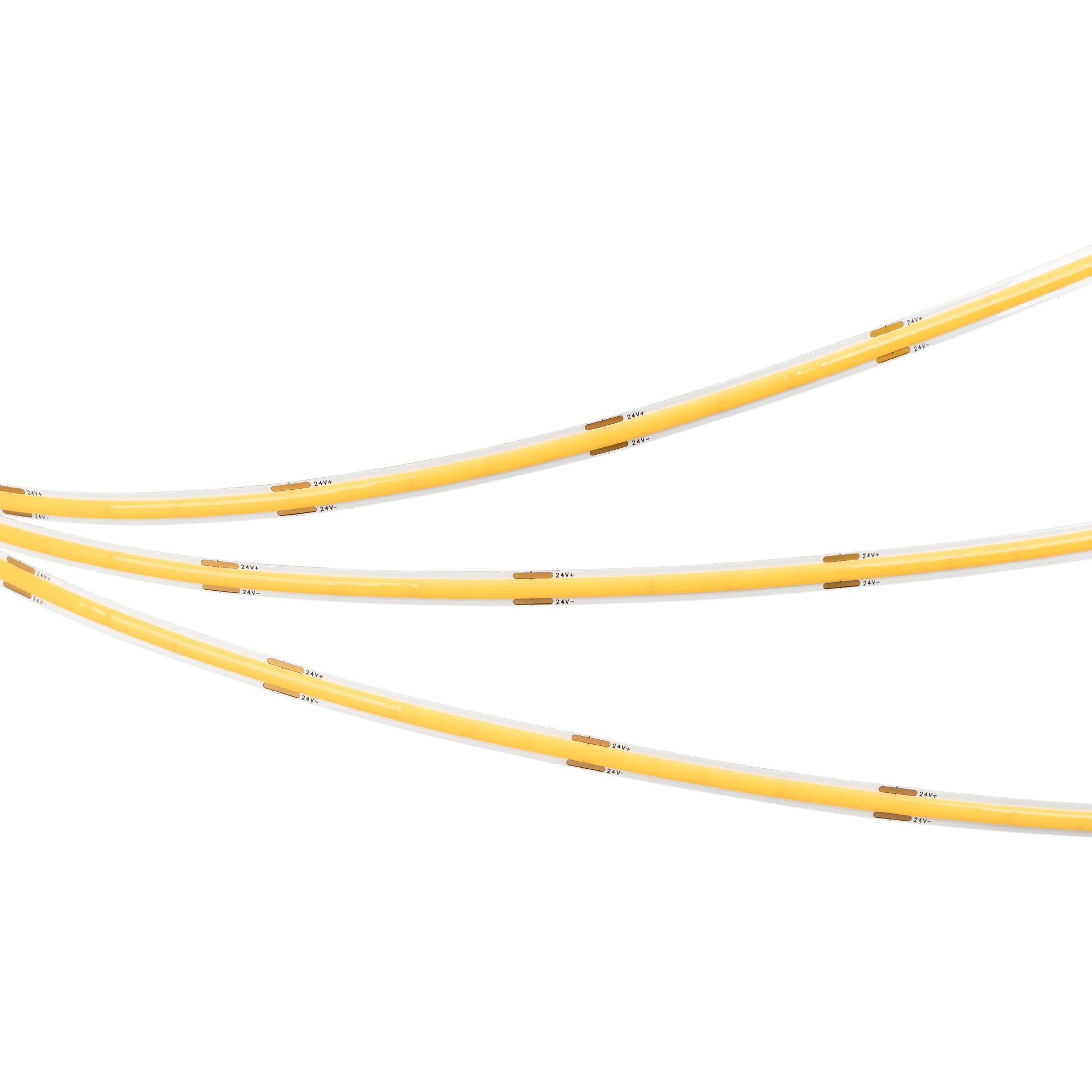 Лента COB-X480-6mm 24V White6000 (6 W/m, IP20, CSP, 5m) 042034 - Светодиодная лента COB-X480, открытая IP20. Светодиоды CSP, 480 шт/м (2400 шт на 5 м), белая плата, ширина 6 мм, скотч 3М. Цвет БЕЛЫЙ 6000K, цветопередача CRI>90, угол 180°. Питание 24 В, мо