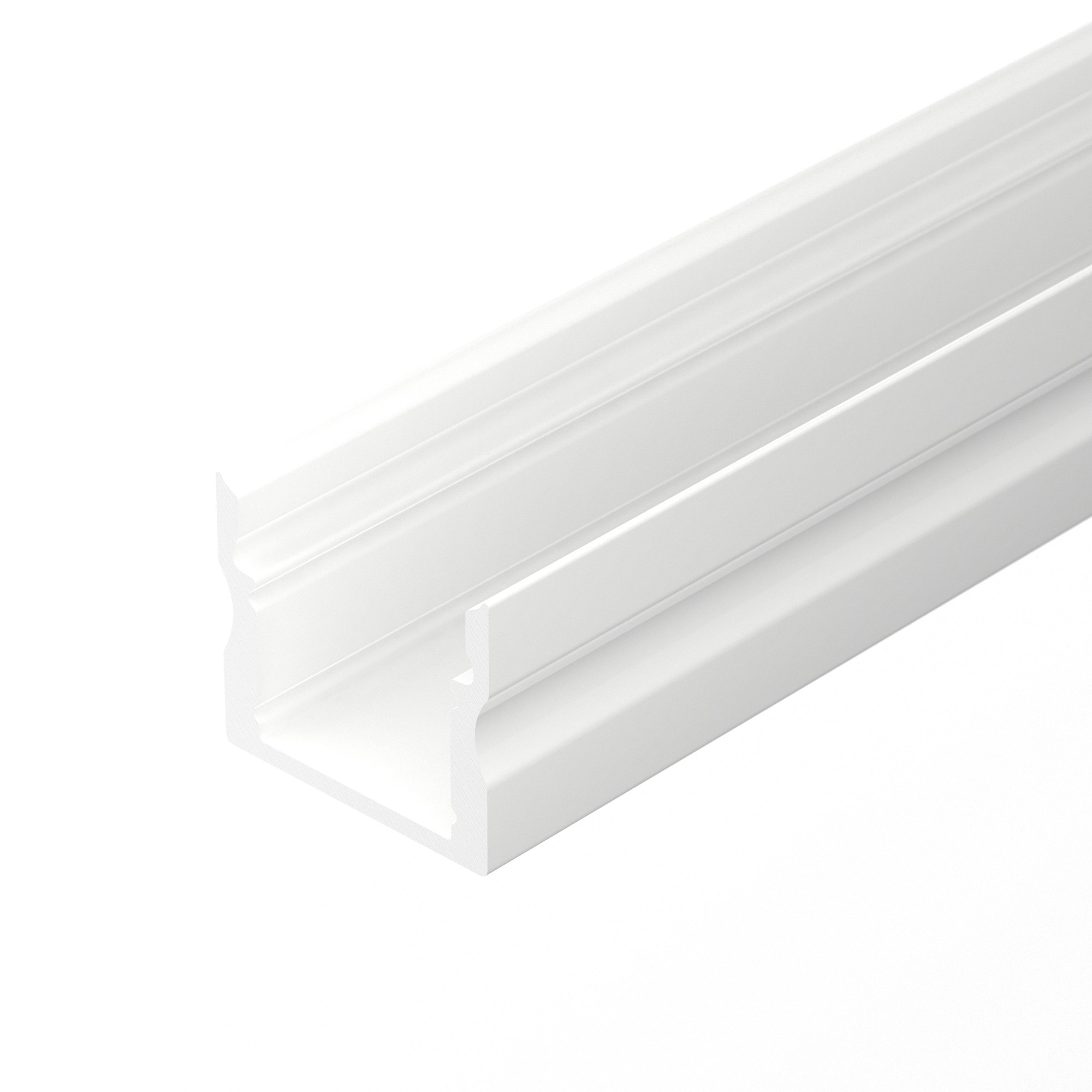 Профиль LINE-1715-2000 WHITE 044259 - Алюминиевый накладной профиль для светодиодных лент и линеек. Цвет - белый RAL9003 (порошковая окраска). Габаритные размеры (L?W?H): 2000x17x14,5 мм. Ширина площадки для ленты 12 мм. Экраны, заглушки и другие аксессуа