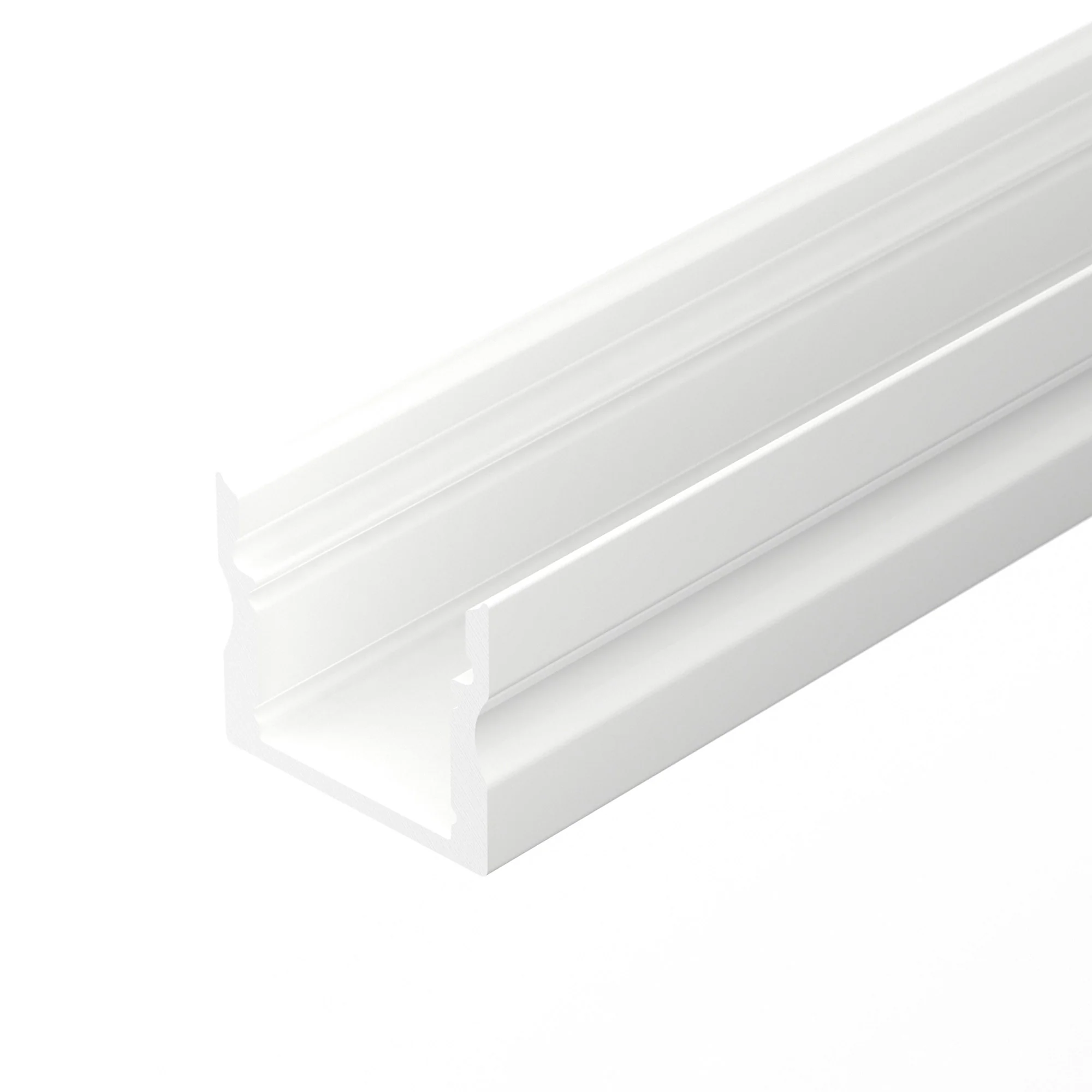 Профиль LINE-1715-2000 WHITE 044259 - Алюминиевый накладной профиль для светодиодных лент и линеек. Цвет - белый RAL9003 (порошковая окраска). Габаритные размеры (L?W?H): 2000x17x14,5 мм. Ширина площадки для ленты 12 мм. Экраны, заглушки и другие аксессуа