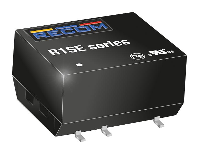 R1SE-0505-R - Преобразователь DC/DC на печатную плату вход 5В выход 5В 0.2A 1Вт 5-Pin SMD лента на катушке