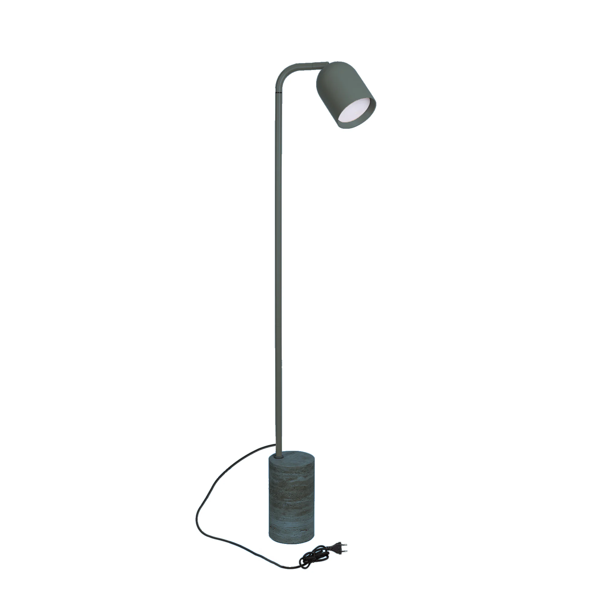 Светильник SP-MASON-FLOOR-R143-6W Warm3200-MIX SG, 120 deg, 230V, IP20, мрамор, 5 лет