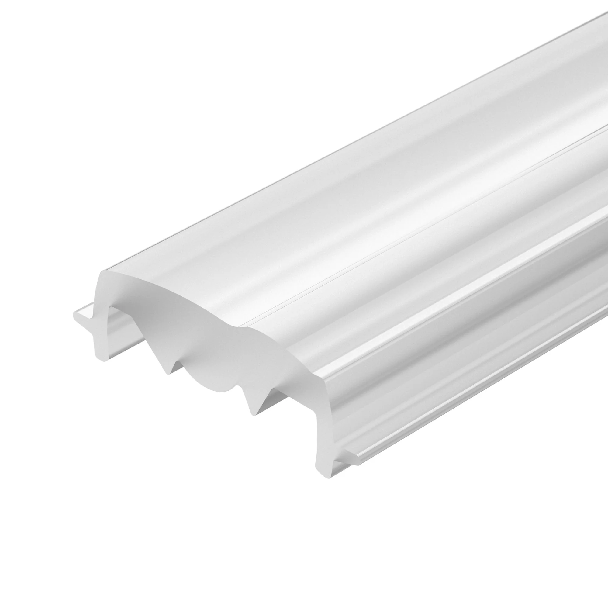 Экран асимметричный SL-LINE-W20-2500 033746 - Экран асимметричный к профилю SL-LINE-25100-DUAL, SL-LINE-2522, SL-LINE-3523-F, SL-LINIA20-FANTOM. Поперечный угол излучения (в плоскости 90/270 градусов) смещен относительно оптической оси на 15 градусов. Дли