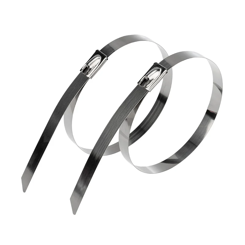 Хомут-стяжка стальная 400x4,6мм, 50 шт