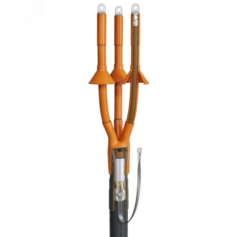 Муфта кабельная концевая 10кВ 3КНТп-10-70/120-Б 50119