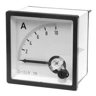 Амперметр   10А    (72Х72) - Измерительная головка DCA 10A вертикального положения, класс точности 1,5