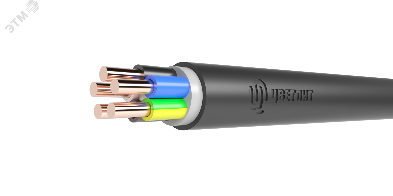 Кабель ППГнг(А)-HF 5х35 МК (N PE) 0.66кВ (м) 00-00140607