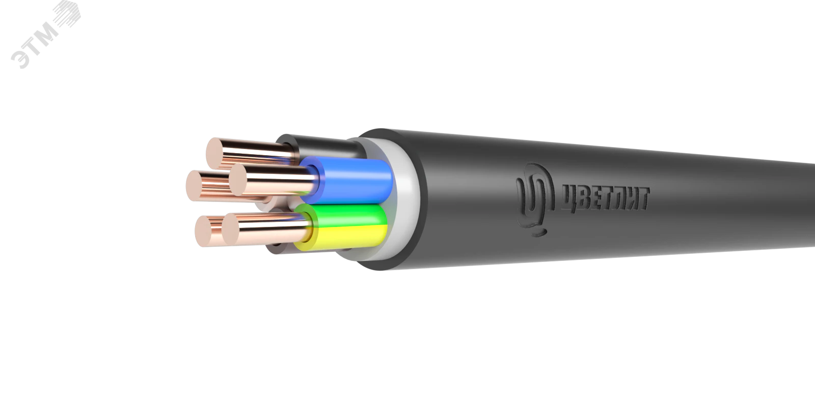 Кабель ППГнг(А)-HF 5х25 МК (N PE) 0.66кВ (м) 00-00140606