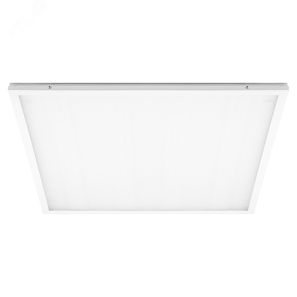 Светильник светодиодный ДВО-36w 595х595х19 6500K 3100Лм призма IP40 21085