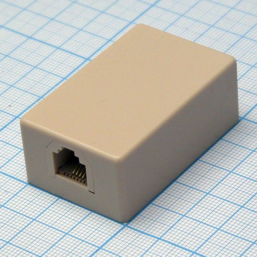TJ6P4C SURFACE 7905 - TJ6P4C розетка на папель
