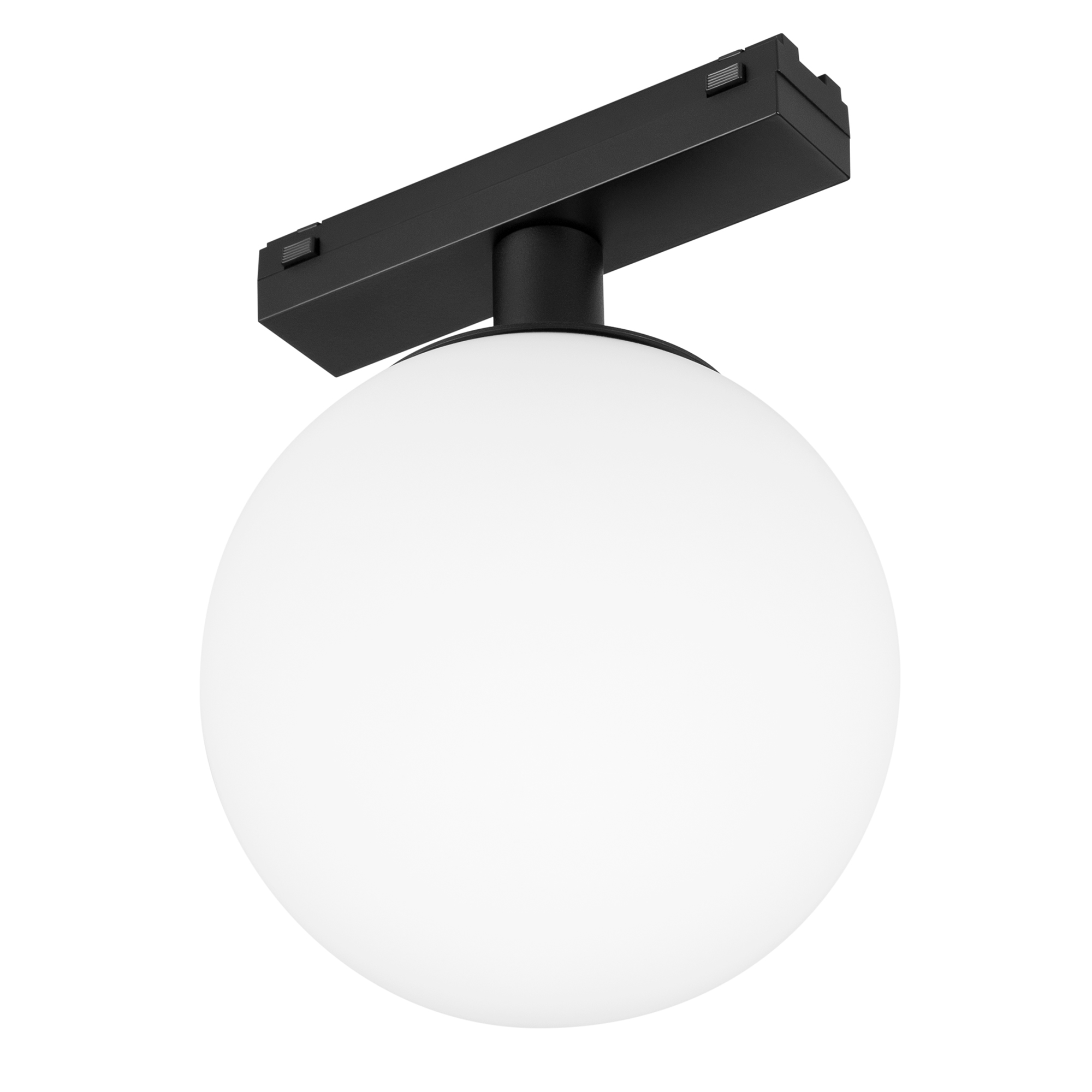 Светильник MAG-VIBE-SFERO-R120-6W Warm3000 (BK, 235 deg, 48V) 044457 - Светильник для магнитных треков MAG-VIBE. Мощность 6 Вт, св. поток 375 лм, 62 лм/Вт, теплый 3000 K, CRI>90, угол 235°, напряжение питания 48 В. Черный фигурный корпус из алюминия, экра