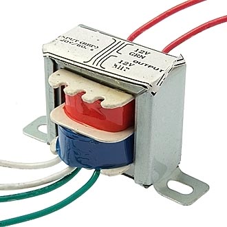 EI28*15 220V TO 2X12V 1W - Трансформатор питания 1ВА 220В-2х12В EI28*15