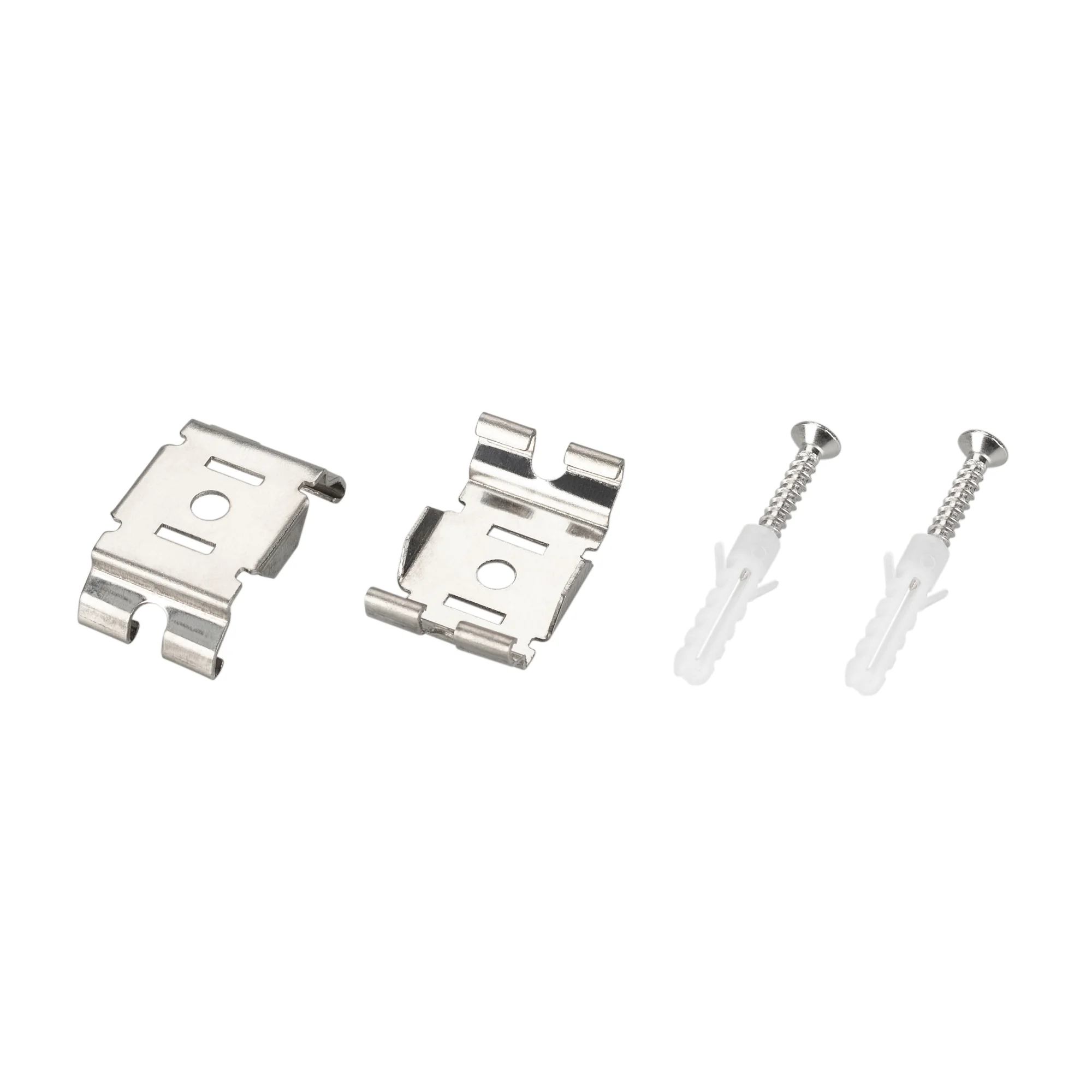 Держатель MAG-BRACKET-45 (SL) 027087 - Держатель металлический для подвесного и накладного монтажа магнитных треков MAG-TRACK-4563 и MAG-TRACK-4592. Выдерживает вес максимум 10 кг. В комплекте 2 скобы и крепеж. Цена за комплект. В корзину кладется комплек