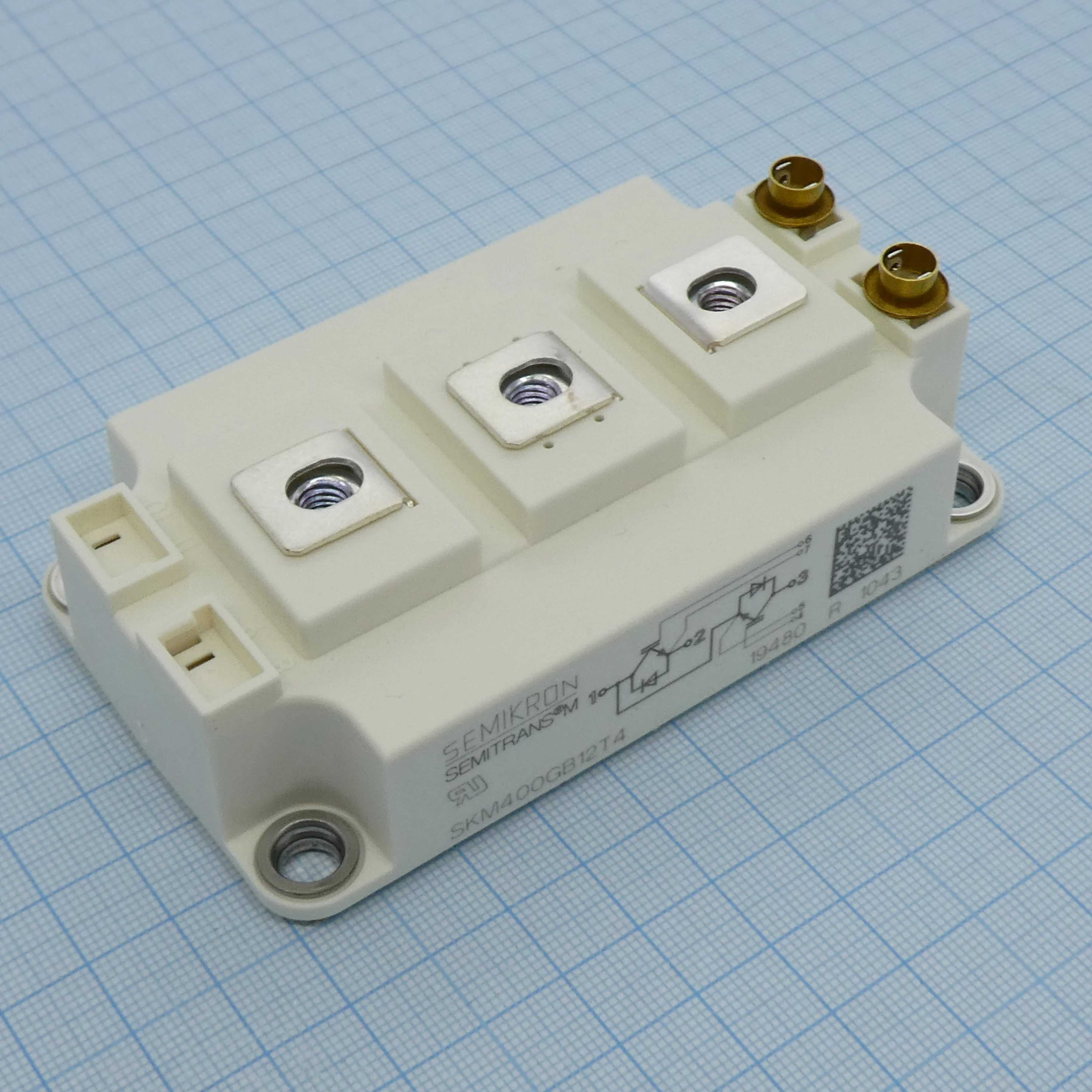 SKM400GB12T4 - Силовой модуль IGBT N-канальный 1200В 616А 7-Pin