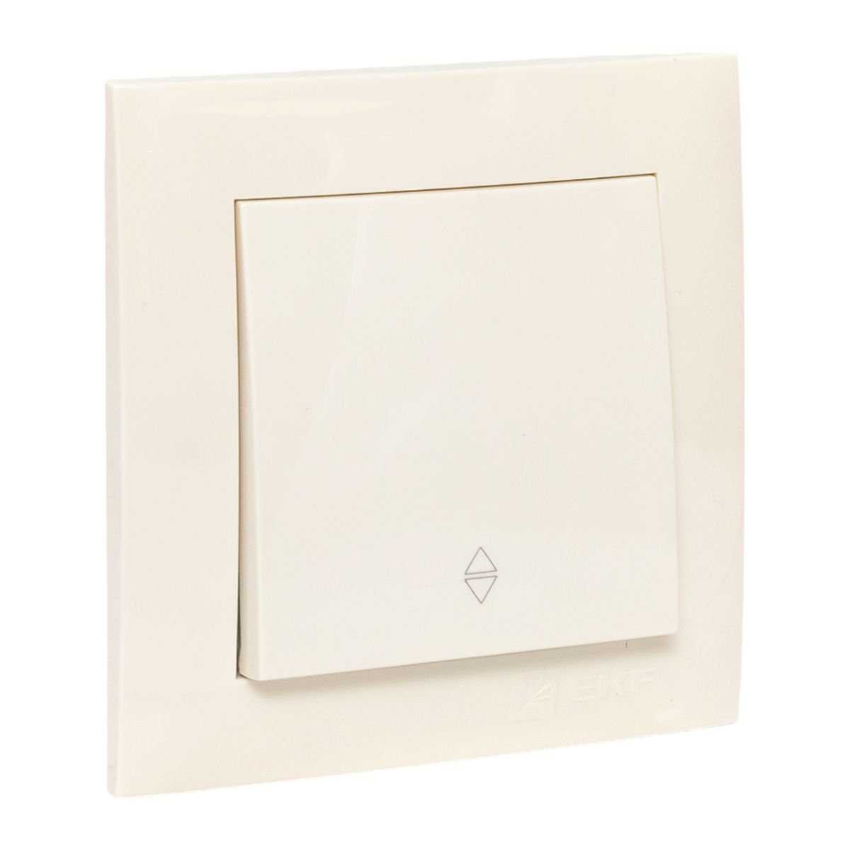 Валенсия выключатель 1-кл. 10А кремовый проходной PROxima EWV10-025-20