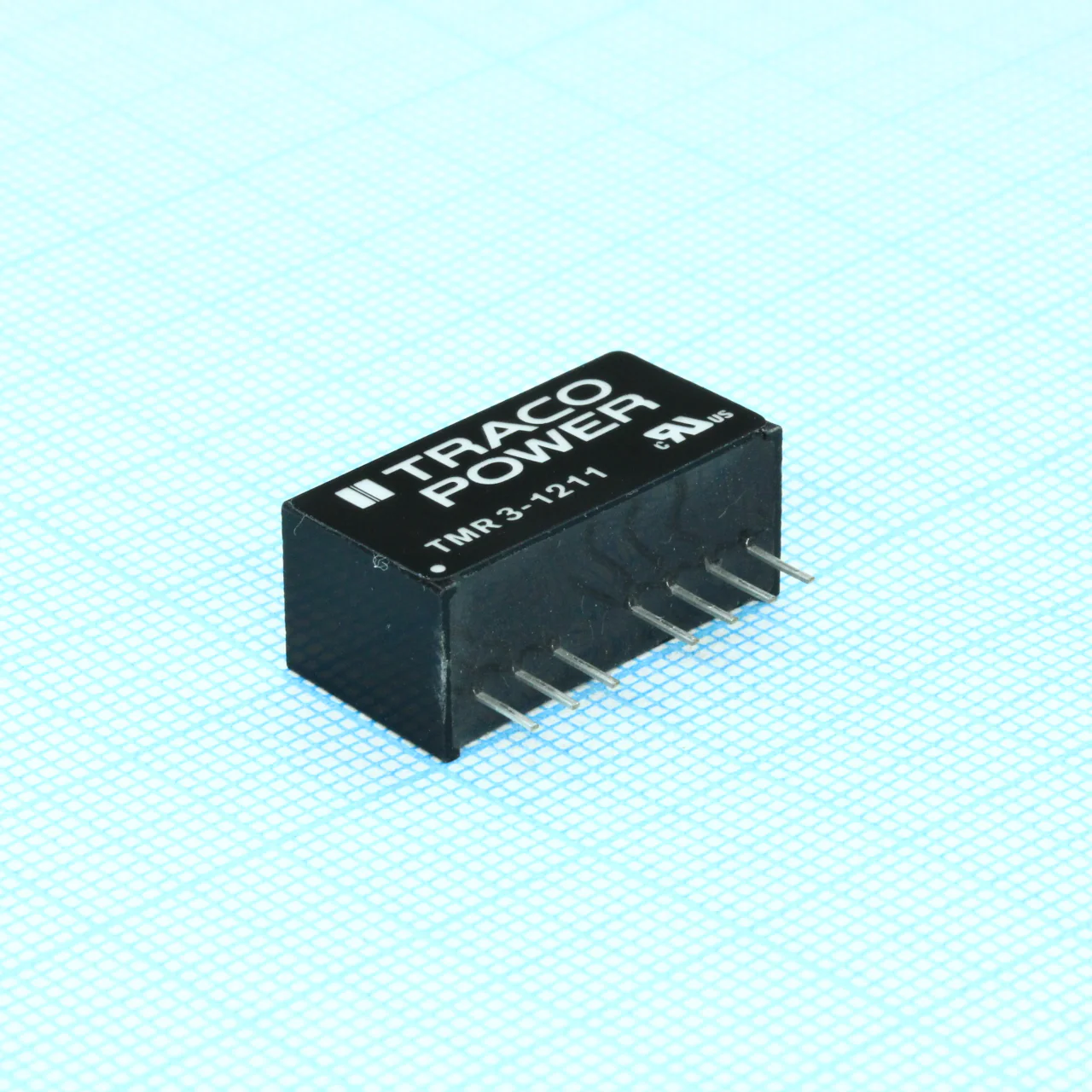 TMR 3-1211 - Преобразователь DC/DC на печатную плату вход 12В выход 5В 0.6A 3Вт 7-Pin SIP