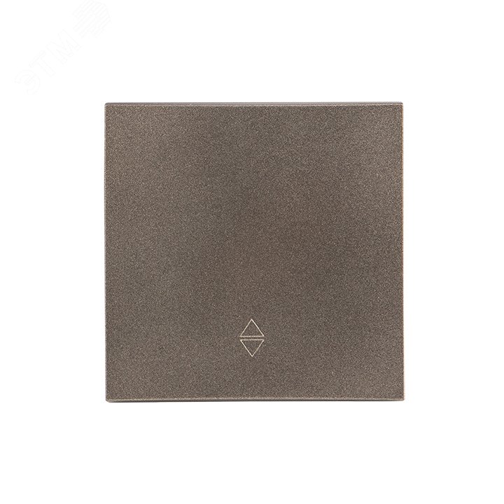 Валенсия лицевая панель выключателя проходного 1-кл. 10А графит PROxima ESV10-L-025-60