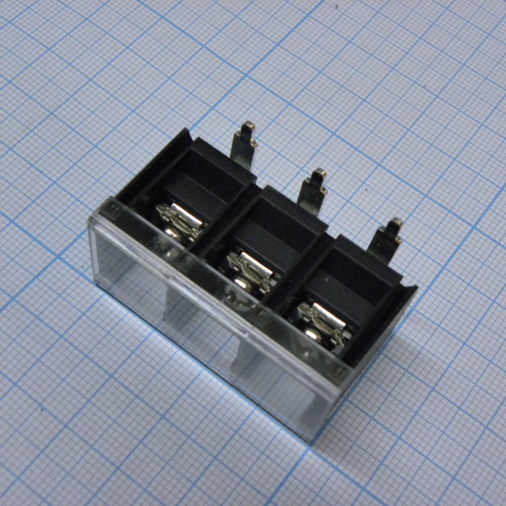 DG78R-B-03P-13-00A(H) - Барьерный клеммный блок 3 контакта. Серия DG78R-B