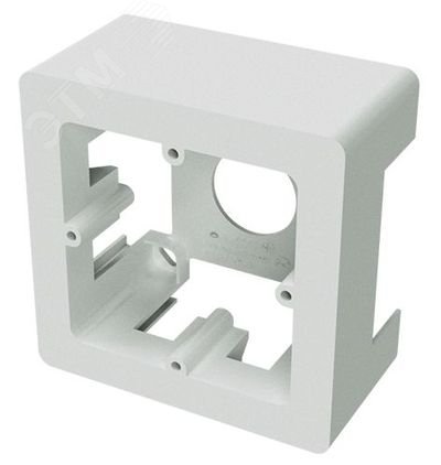 Коробка установочная универс. 1-м PDD-N60 (для кабель-канала 70х22/90х25/TMC) 10123