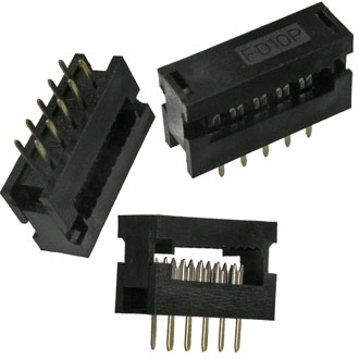 FDC-10 - Разъём IDC RUICHI FDC-10, 10 контактов