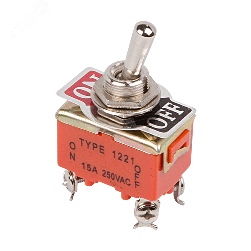 KN-201 - Тумблер ON-OFF (4c) 15A 250В